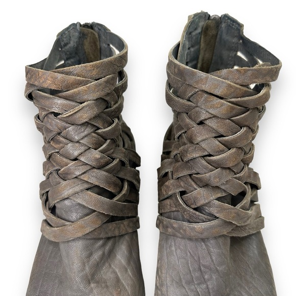 Free People Carerra Basket Weave Boot 10 Gray - Picture 6 of 15